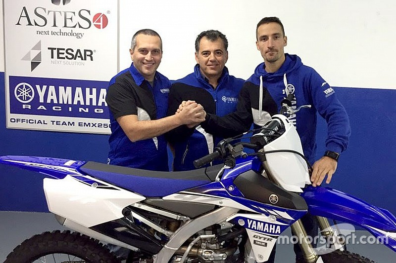 Presentato il Team ASTES4-TEASER Yamaha per l'Europeo Cross