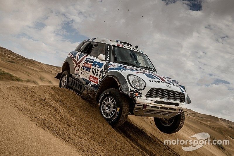 Four MINI ALL4 Racing crews complete demanding Silk Way Rally in top five