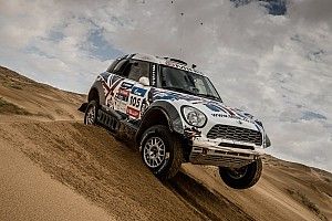 Four MINI ALL4 Racing crews complete demanding Silk Way Rally in top five