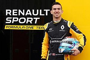 Nicholas Latifi ecstatic about his test of a 2017 Renault F1 car