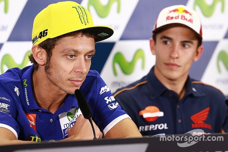 Valentino Rossi, Yamaha Factory Racing, Marc Marquez, Repsol Honda Team