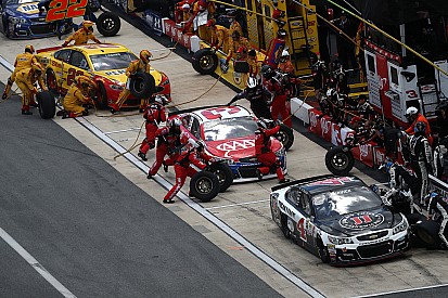 Is Kevin Harvick losing the battle on pit road?