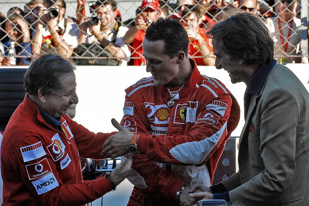 Montezemolo: "El ADN de Schumacher está en Ferrari"