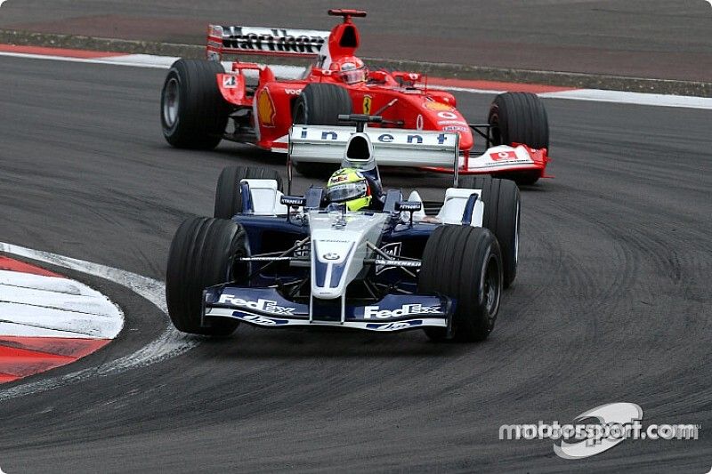 Ralf Schumacher and Michael Schumacher