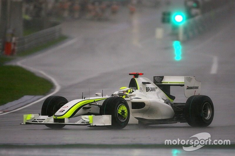 Formule 1-retro: De dag dat Jenson Button op de grid zegevierde