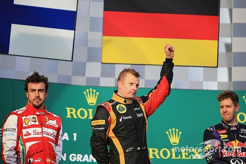 Kimi Raikkonen y su última vez como líder del mundial