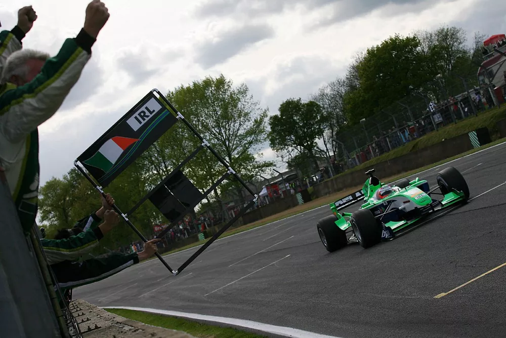 Adam Carroll, driver of A1 Team Ireland