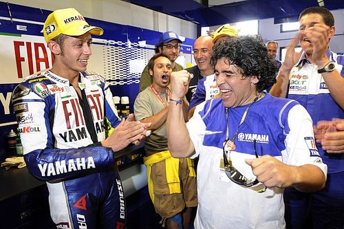 La passione di Maradona per la Formula 1 e la MotoGP