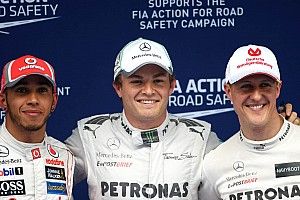 Rosberg: Hamilton é "de outro planeta", mas Schumi foi mais completo