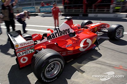 Schumacher a lángra kapott Ferrariban: hidegvér