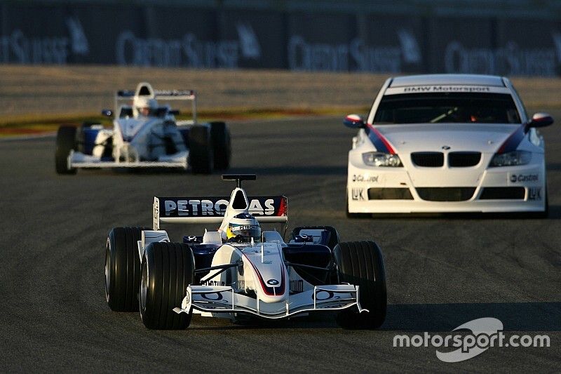 Jörg Müller F1-es tesztje a BMW-Williams autójával