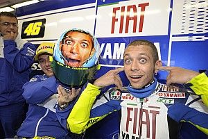 ¿Cuál es el casco favorito de Valentino Rossi?