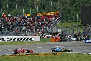 Así recuerda Alonso sus duelos con Schumacher en Imola