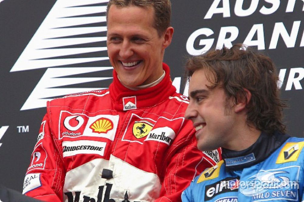 Alonso geeft 'geweldig talent' Schumacher voorkeur boven Hamilton