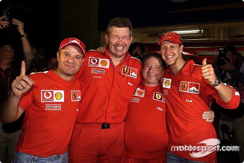 Los pilotos ganadores con Ferrari