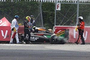 Montreal 2014, el día que Sergio Pérez chocó a 27 fuerzas G