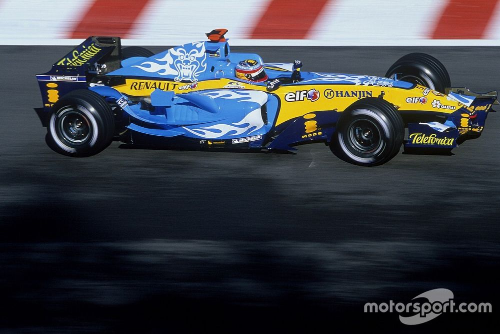 Alonso, Abu Dhabi GP hafta sonunda 2005 Renault ile gösteri yapacak
