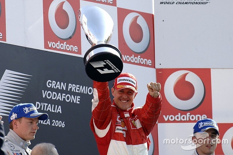 GALERÍA: Los pilotos de Ferrari ganadores en el GP de Italia