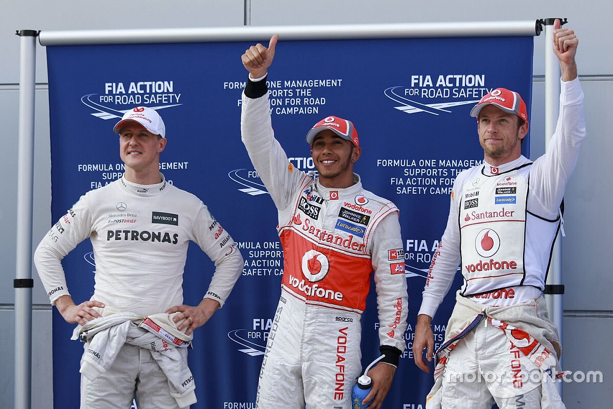 GALERÍA: Lewis Hamilton y sus 99 pole position