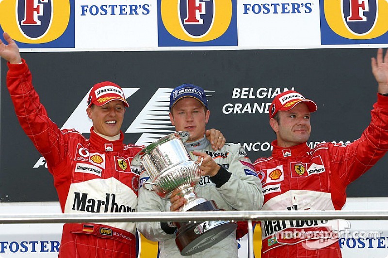 GALERIA: Todas as 21 vitórias de Kimi Raikkonen na F1