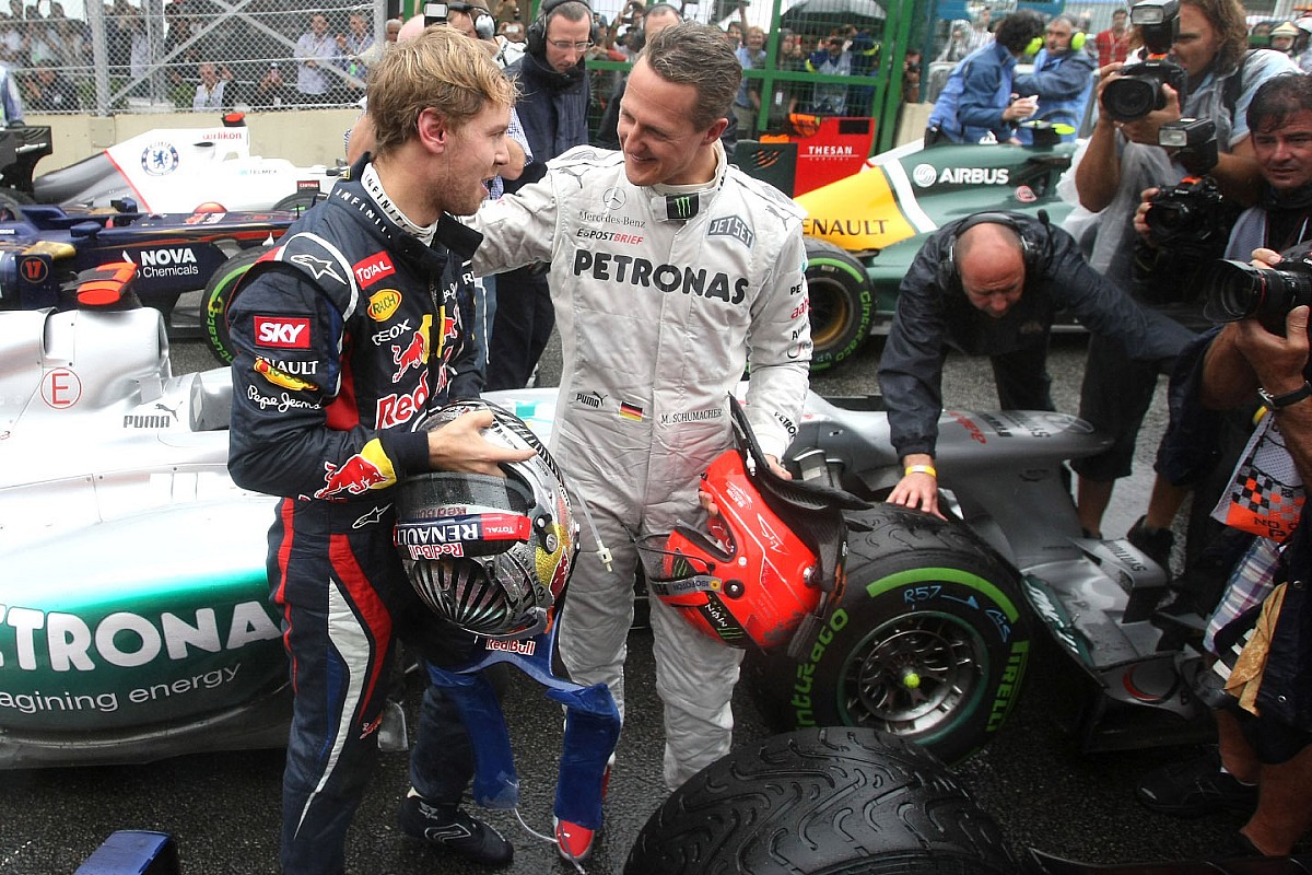 Vettel: a Schumacherhez való hasonlítgatások már nem segítenek