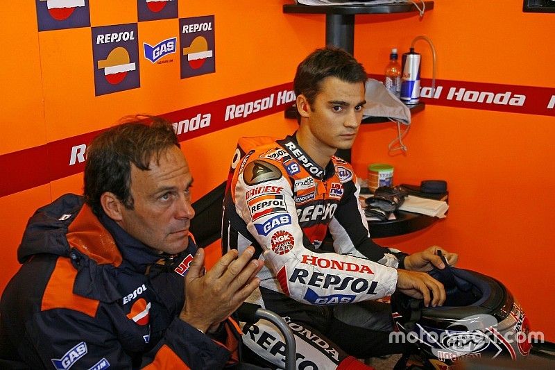 Alberto Puig and Dani Pedrosa