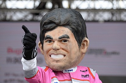 GALERÍA: Así subió Sergio "Checo" Pérez al podio de F1