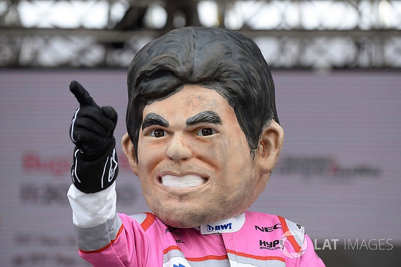 GALERÍA: Así subió Sergio "Checo" Pérez al podio de F1