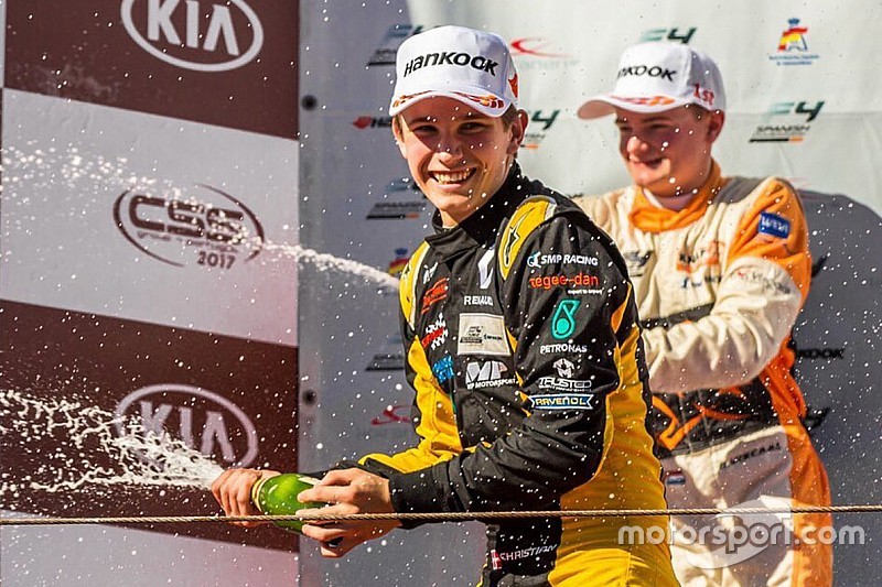 Nouveau titre F4 pour Lundgaard, jeune pilote Renault