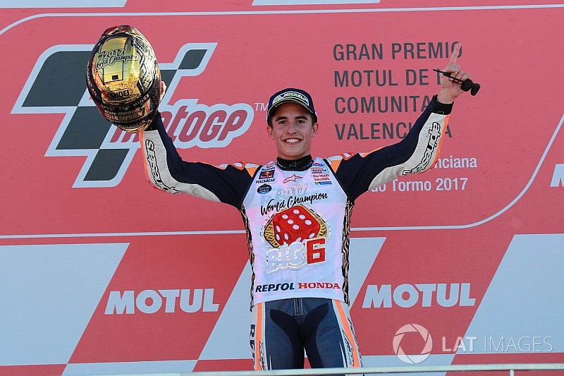 MotoGP Valencia: Pedrosa menang, Marquez juara, Dovi tak finis