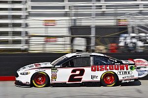 Keselowski wins chaotic first stage; Blaney wrecks out of the lead