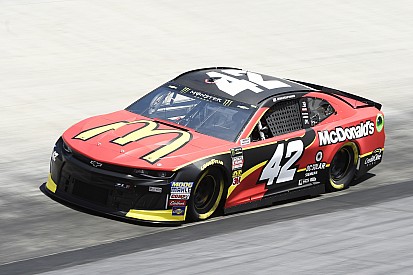 Kyle Larson sets pace during Saturday’s first Cup practice in Bristol