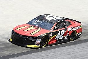 Kyle Larson sets pace during Saturday’s first Cup practice in Bristol