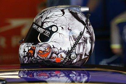 Bildergalerie: Der Halloween-Helm von NASCAR-Star Kyle Busch
