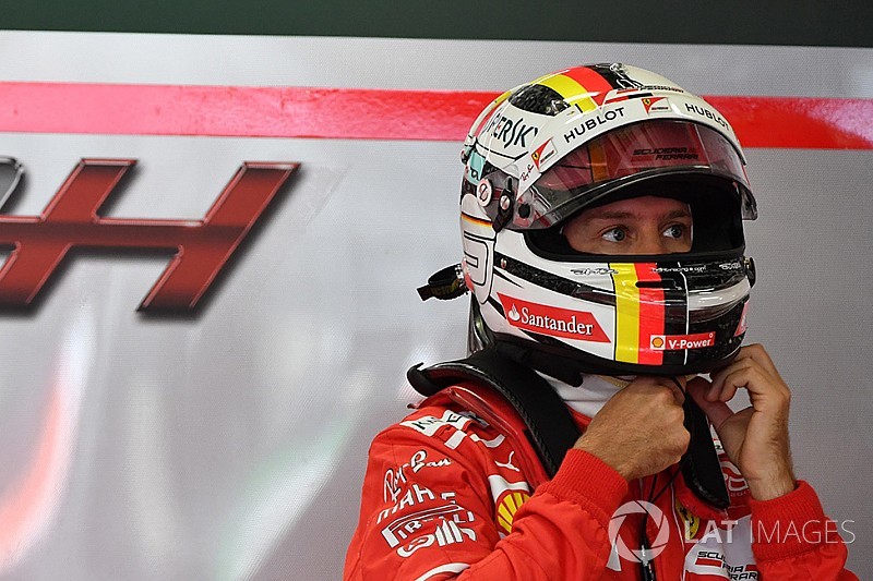 Vettel: "Un altro venerdì non perfetto, ma miglioreremo con poco"