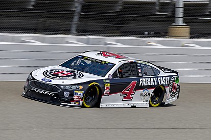 Kevin Harvick wins Stage 2 at Michigan as rain threatens