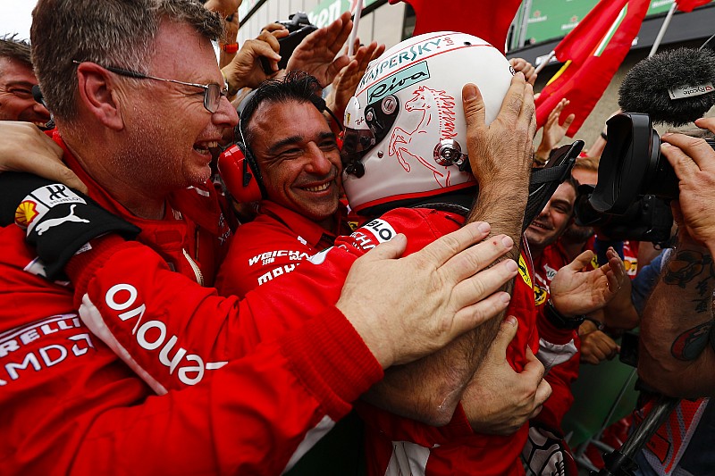 Fotogallery: Vettel tinge Montreal di rosso Ferrari con la sua 50esima vittoria