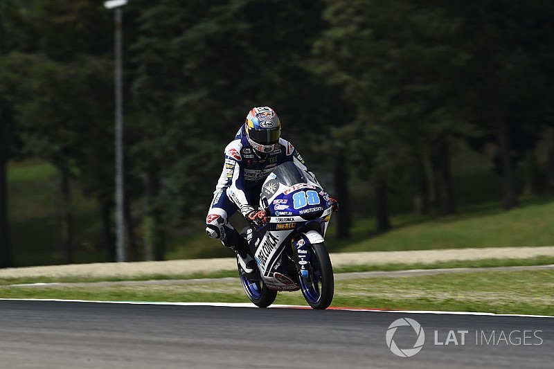 Moto3 Mugello: Martin topt ook opwarmsessie