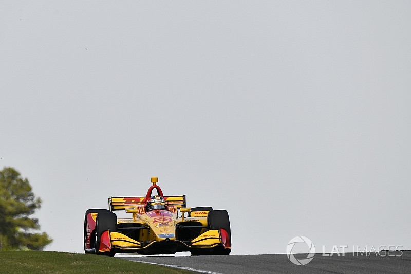 Hunter-Reay terminó contento, pero le urge sumar victorias