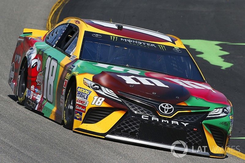 Kyle Busch, Joe Gibbs Racing, Toyota Camry M&M's Flavor Vote