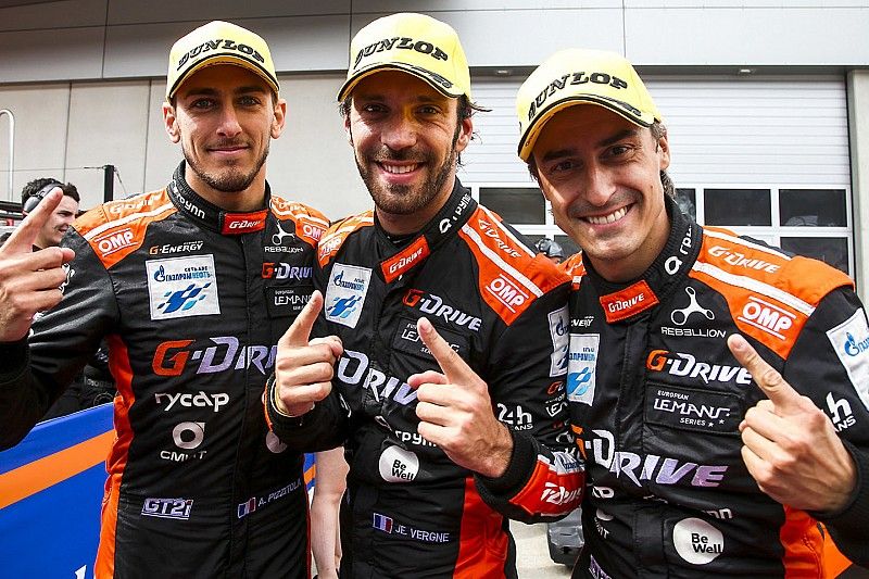 Vainqueurs : Roman Rusinov, Andrea Pizzitola, Jean-Eric Vergne, G-Drive Racing