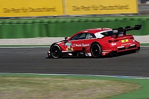 DTM Hockenheim: Rast start jacht op titel met snelste tijd in VT1