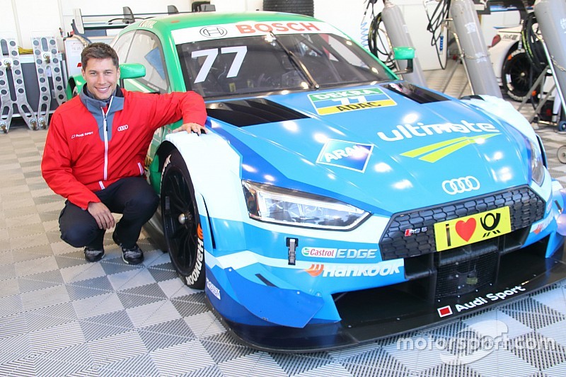 DTMデモランを満喫したデュバル「引退前にまた日本でレースがしたい」