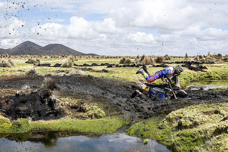 Galería: el barro marca la séptima etapa del Dakar