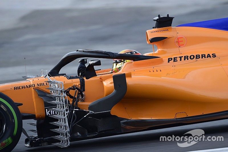 Stoffel Vandoorne, McLaren MCL33, aero sensor