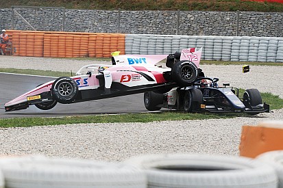 Photos - L'accident de Makino avec Fukuzumi
