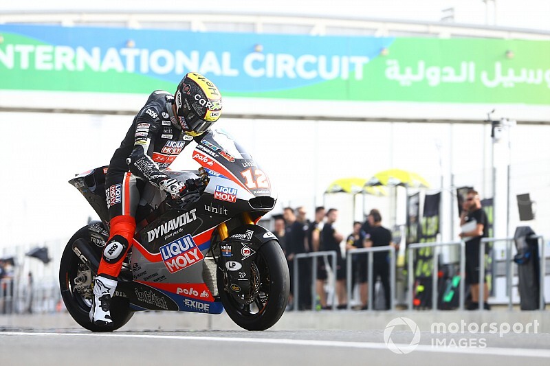 Moto2, Losail, Libere 1: Luthi di un soffio, Marini settimo