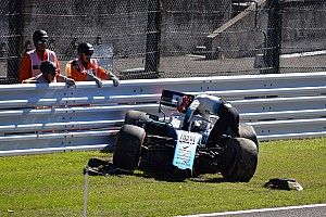Videón Kubica csattanása a Japán Nagydíj időmérőjén: rajthoz állhat?