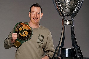 Kyle Busch opens Champion's Week by winning a WWE title