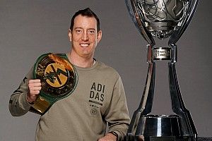 Kyle Busch opens Champion's Week by winning a WWE title